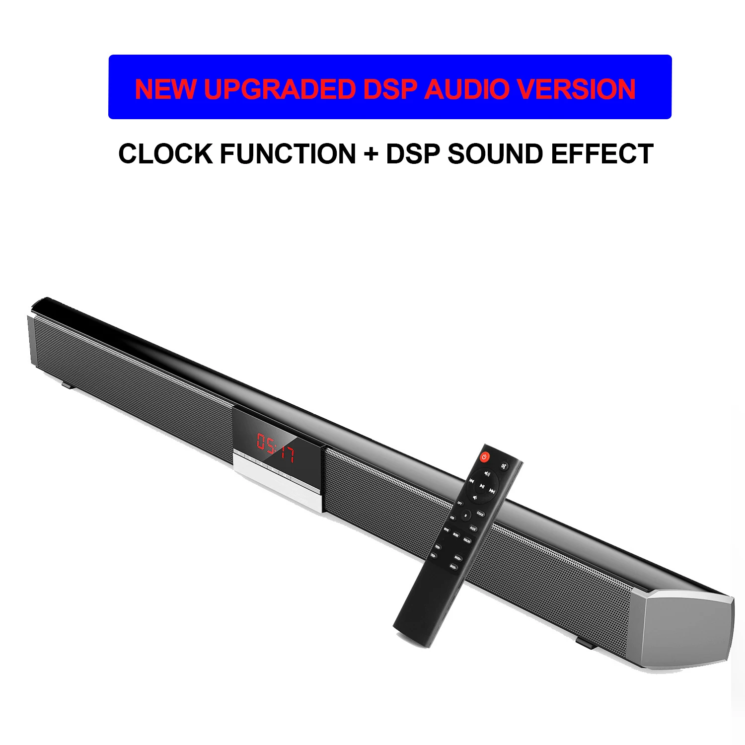R100 Original New Soundbar Bluetooth TV Computer Phone Sound Bar Wireless Speaker Support Optical AUX In for Home Theatre 
R100 Original New Soundbar Bluetooth TV Computer Phone Sound Bar Wireless Speaker Support Optical AUX In for Home Theatre