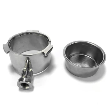 -Set of Coffee Bottomless Portafilter Replacement for 51MM Replacement Filter Basket Coffee Accessories
-Set of Coffee Bottomless Portafilter Replacement for 51MM Replacement Filter Basket Coffee Accessories