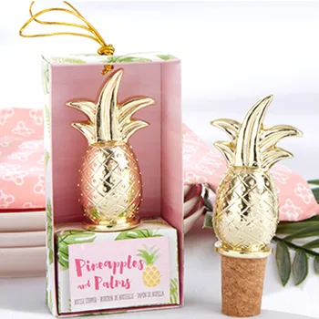 Pineapple Red Wine Plug Party Decor Cork Wine Bottle Stopper Creative Alloy Metal Home Bars Accessories
Pineapple Red Wine Plug Party Decor Cork Wine Bottle Stopper Creative Alloy Metal Home Bars Accessories