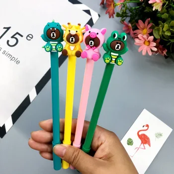 1pcs Cub Neutral Pen 0.5mm Kawaii Pens Student Cute Signing Pen Novelty Stationer Black Cute Pens Kawaii School Supplies
1pcs Cub Neutral Pen 0.5mm Kawaii Pens Student Cute Signing Pen Novelty Stationer Black Cute Pens Kawaii School Supplies