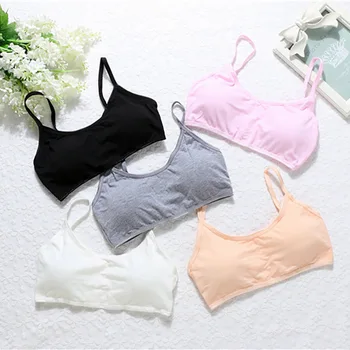 Women Cotton Bras Padded Tube Top Girl Sling Wire Free Bras Top Solid Color For Students 
Women Cotton Bras Padded Tube Top Girl Sling Wire Free Bras Top Solid Color For Students
