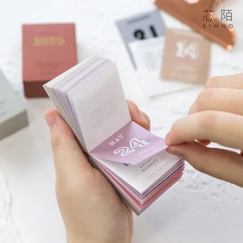 2020 Year Simple Mini Desktop Calendar 366 Days Daily Schedule Planner Memo Pad DIY Handbook Sticker Label
2020 Year Simple Mini Desktop Calendar 366 Days Daily Schedule Planner Memo Pad DIY Handbook Sticker Label