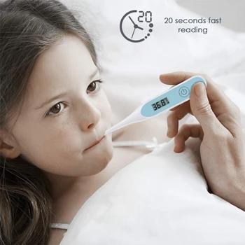 Fast Ship Digital Body Thermometer Oral Underarm Temperature Thermometer Fast Read Temperature Meter For Adults and Babys
Fast Ship Digital Body Thermometer Oral Underarm Temperature Thermometer Fast Read Temperature Meter For Adults and Babys