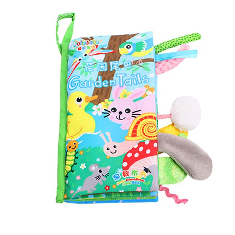 Animal Tails Style Style Cloth Baby Book Intelligence Development Educational Toy Soft Cloth Learning Books For 0-12 Months Kids
Animal Tails Style Style Cloth Baby Book Intelligence Development Educational Toy Soft Cloth Learning Books For 0-12 Months Kids