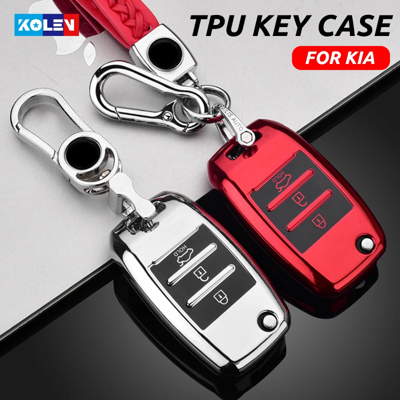 Soft TPU Car Remote Key Case Cover Shell For KIA Sid Rio Soul Sportage Ceed Sorento Cerato K2 K3 K4 K5 Forte Stinger Accessories
Soft TPU Car Remote Key Case Cover Shell For KIA Sid Rio Soul Sportage Ceed Sorento Cerato K2 K3 K4 K5 Forte Stinger Accessories
