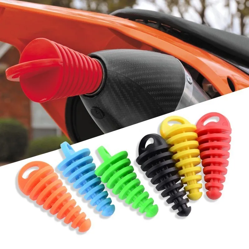 5pcs Motorcycle Exhaust Pipe Plug Muffler Wash Plug Pipe Protector Motocross Tailpipe Plug Move Blow-Down Silencer PVC
5pcs Motorcycle Exhaust Pipe Plug Muffler Wash Plug Pipe Protector Motocross Tailpipe Plug Move Blow-Down Silencer PVC