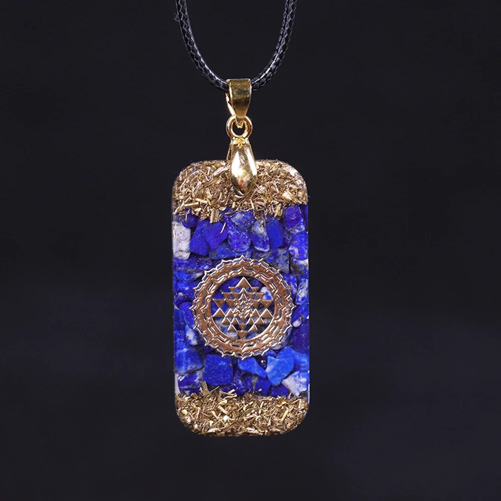 Orgonite Energy Pendant Natural Lapis Lazuli Reiki Energy Necklace Mysterious Resin Chakra Stone Growth Business Amulet
Orgonite Energy Pendant Natural Lapis Lazuli Reiki Energy Necklace Mysterious Resin Chakra Stone Growth Business Amulet