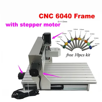 6040 CNC frame Engraver With Stepper Motor Drilling and Milling Machine 80mm Spindle Motor
6040 CNC frame Engraver With Stepper Motor Drilling and Milling Machine 80mm Spindle Motor