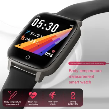 Smart Watch Thermometer Body Temperature Measurement Health Monitor Blood Pressure Smart Band Watch Waterproof Fitness Tracker
Smart Watch Thermometer Body Temperature Measurement Health Monitor Blood Pressure Smart Band Watch Waterproof Fitness Tracker