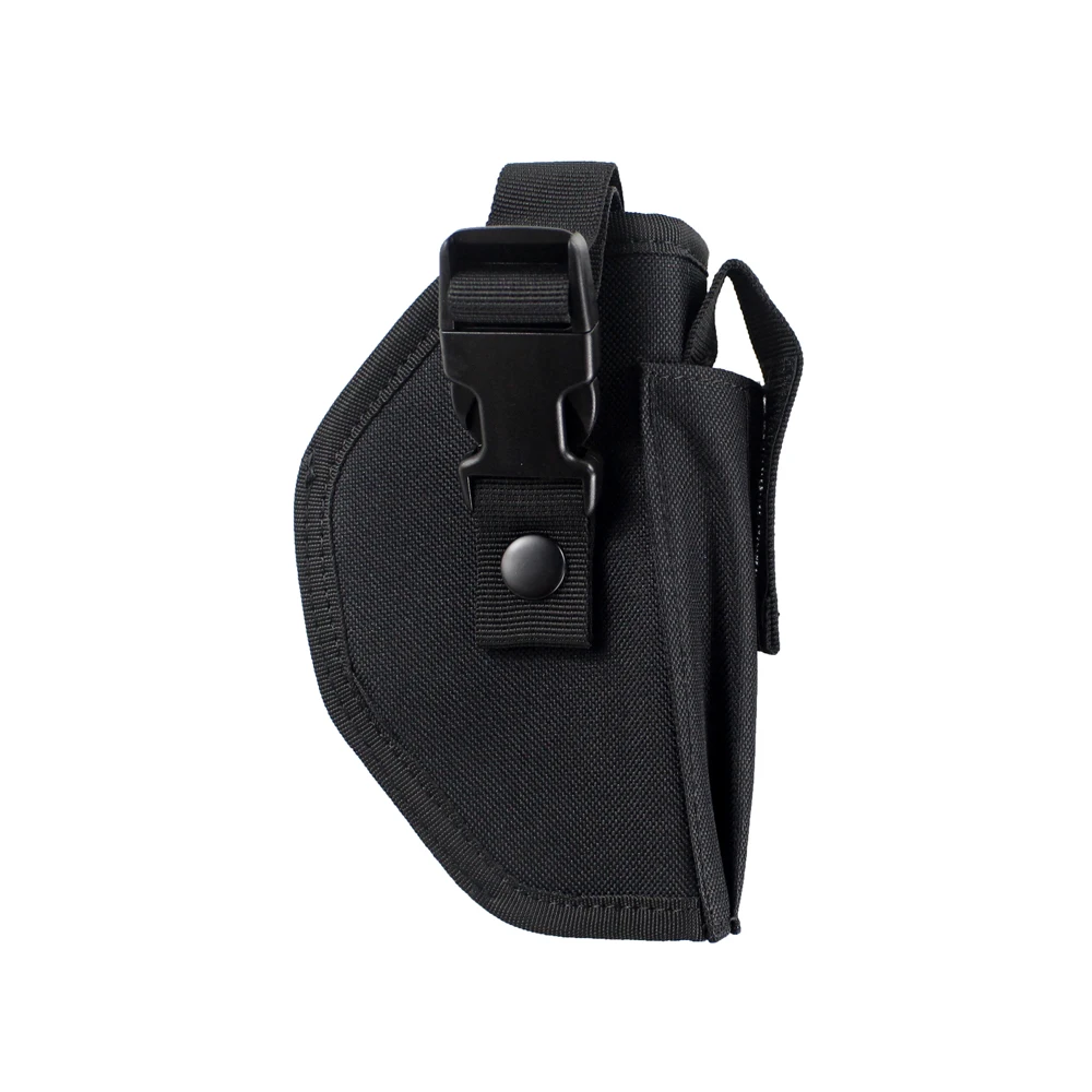 Tactical Adjustable Pistol Holsters Commando Belt Holster with Mag Pouch for G17 Medium Handguns Right Hand
Tactical Adjustable Pistol Holsters Commando Belt Holster with Mag Pouch for G17 Medium Handguns Right Hand