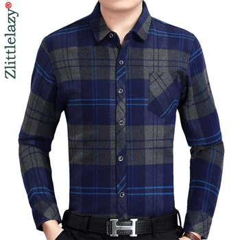 2019 casual winter warm thick long sleeve slim fit men shirt streetwear plaid pocket social dress shirts mens fashions jersey
2019 casual winter warm thick long sleeve slim fit men shirt streetwear plaid pocket social dress shirts mens fashions jersey