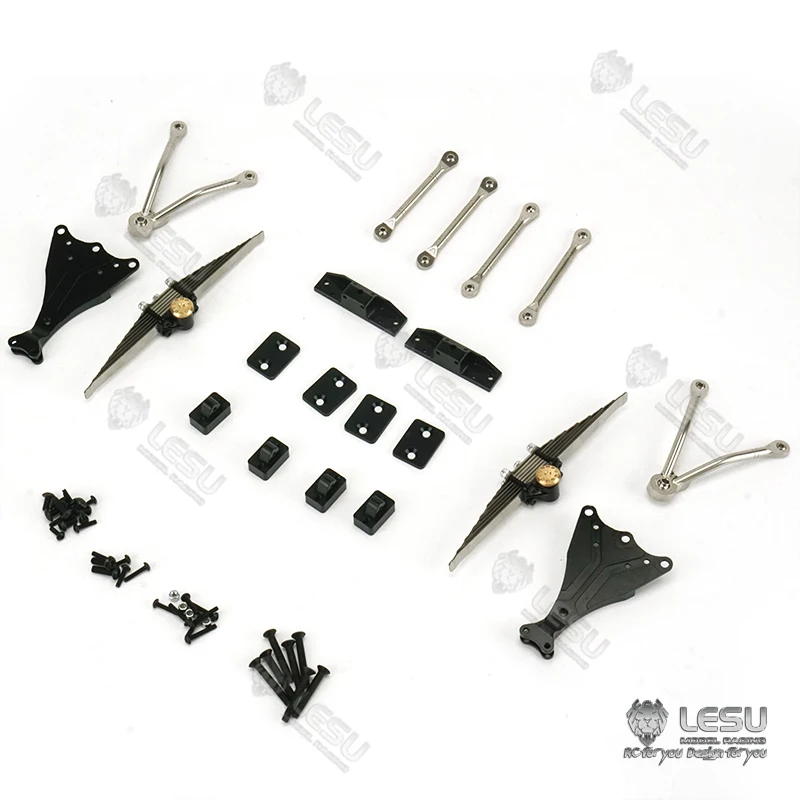 Metal Rear Suspension X-8015-C for 1/14 LESU RC Benz 3348 Dumper Truck Scale Model
