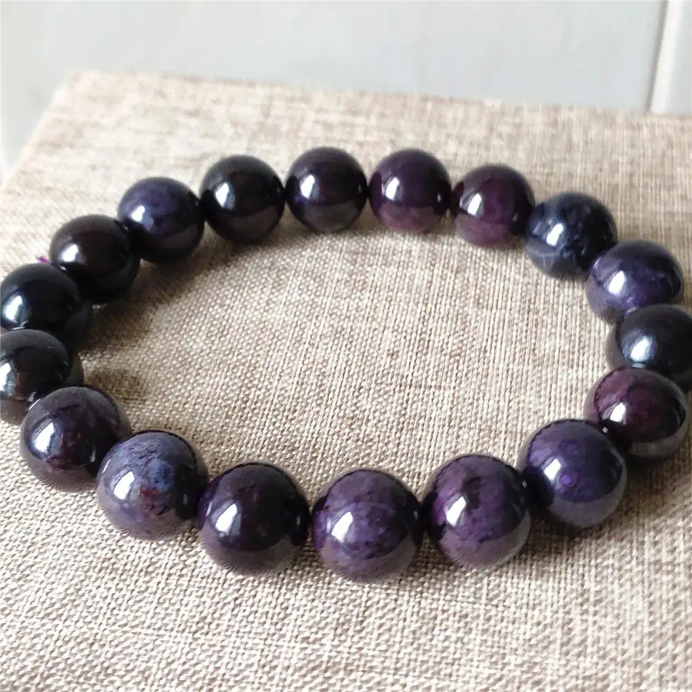 11mm Newly Purple Natural Sugilite Bracelet South Africa Gemstone Crystal Round Beads Woman Man Lucky Love Gift AAAAA
11mm Newly Purple Natural Sugilite Bracelet South Africa Gemstone Crystal Round Beads Woman Man Lucky Love Gift AAAAA