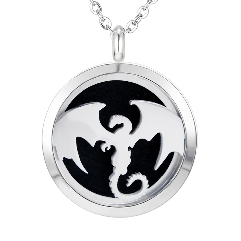 312 Essential Oil Diffuser Locket Pendant Necklace
