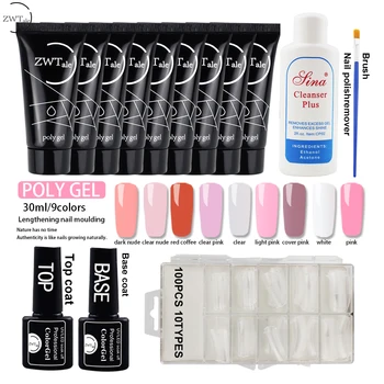 Builder Poly Gel Set 30ml Gel Nail Polish UV Gel Varnish For Nail Extension Quick Building Top Fake Tips Design Polygel
Builder Poly Gel Set 30ml Gel Nail Polish UV Gel Varnish For Nail Extension Quick Building Top Fake Tips Design Polygel