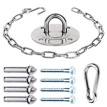 Universal Hanging KIT - Heavy Duty Sturdy Ceiling Hook Mounting Kit for Hammock Chair Heavy Bag Punching Bag
Universal Hanging KIT - Heavy Duty Sturdy Ceiling Hook Mounting Kit for Hammock Chair Heavy Bag Punching Bag