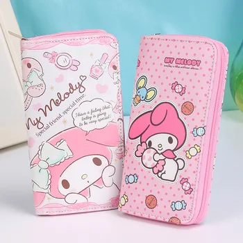 Cartoon My Melody Zipper Long Wallet Women Lovely PU Leather Coin Pocket Purse New Fashion Printing Card Holder Phone Clutch Bag
Cartoon My Melody Zipper Long Wallet Women Lovely PU Leather Coin Pocket Purse New Fashion Printing Card Holder Phone Clutch Bag