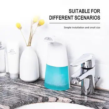 400ML Automatic Soap Dispenser Hand Free Touchless Sanitizer Bathroom Dispenser Smart Sensor Liquid Soap Dispenser For Kitchen
400ML Automatic Soap Dispenser Hand Free Touchless Sanitizer Bathroom Dispenser Smart Sensor Liquid Soap Dispenser For Kitchen