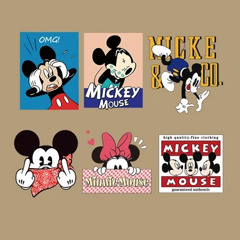Cartoon Mouse Anime DIY Heat Transfer Iron-on Patches For Clothes T-shirt Decoration Heat Press Appliqued Stickers
Cartoon Mouse Anime DIY Heat Transfer Iron-on Patches For Clothes T-shirt Decoration Heat Press Appliqued Stickers