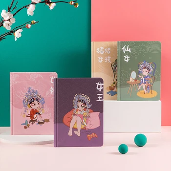 Chinese Opera Cartoon Style Girl Cover Notebook School Diary 224 Sheets Notepad Drawing Notes, Diary Office School Supplies
Chinese Opera Cartoon Style Girl Cover Notebook School Diary 224 Sheets Notepad Drawing Notes, Diary Office School Supplies
