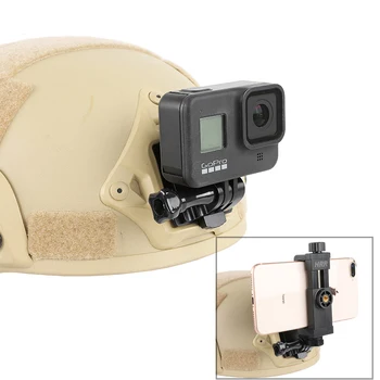 NVG Tactical helmet mount bsae for GoPro9 SJCAM AKASO DJI Action Camera first-person view Mobile phone Holder shooting Accessory
NVG Tactical helmet mount bsae for GoPro9 SJCAM AKASO DJI Action Camera first-person view Mobile phone Holder shooting Accessory