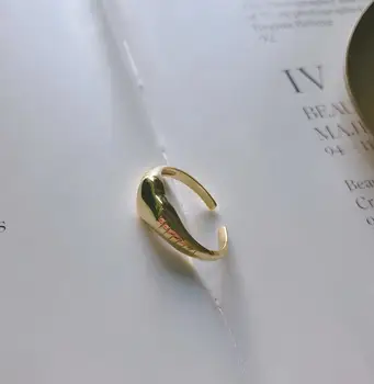 1pc Authentic S925 Sterling Silver FINE Jewelry Gold Heart Love engraved ring TLJ752
1pc Authentic S925 Sterling Silver FINE Jewelry Gold Heart Love engraved ring TLJ752