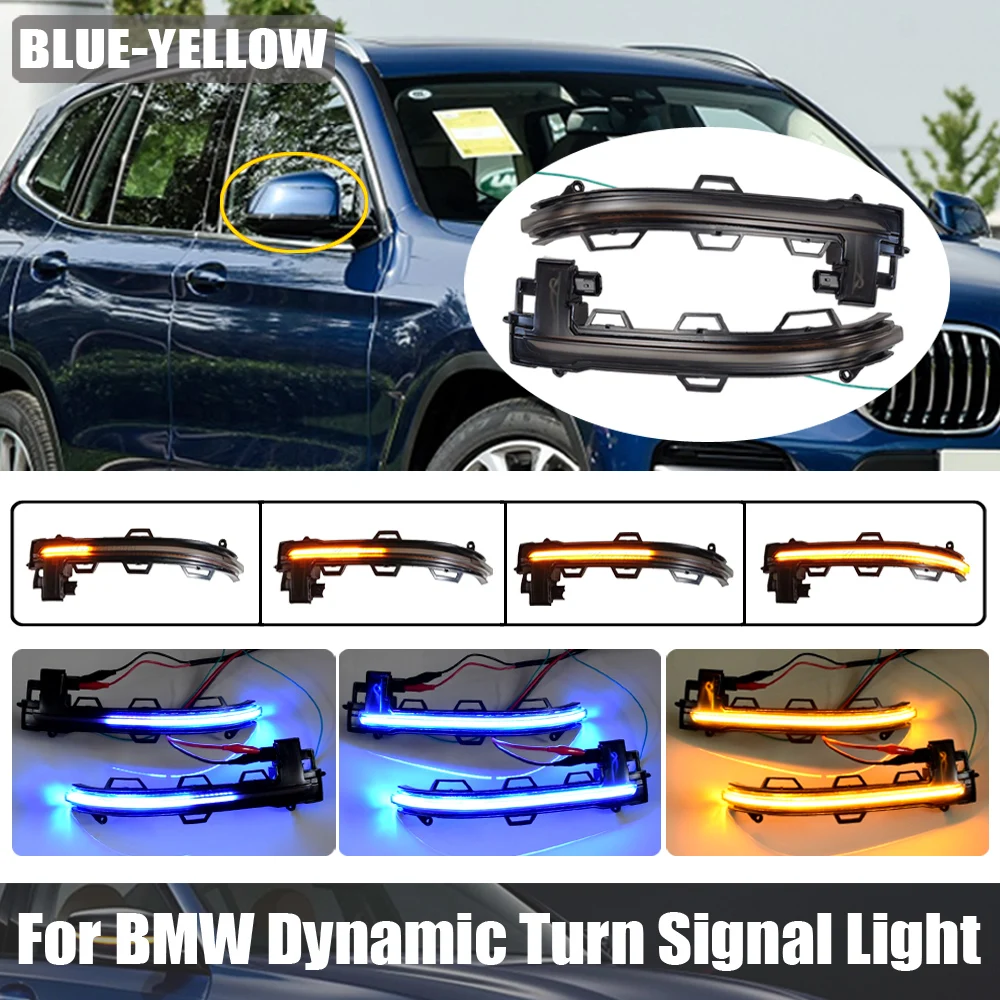 LED Dynamic Turn Signal Light Side Mirror Sequential Lamp For 2018 2019 2020 BMW X3 X4 X5 X6 X7 G01 G02 G05 G06 G07
LED Dynamic Turn Signal Light Side Mirror Sequential Lamp For 2018 2019 2020 BMW X3 X4 X5 X6 X7 G01 G02 G05 G06 G07