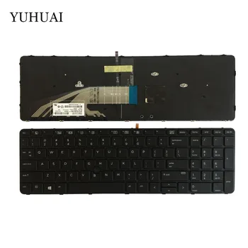 New For HP Probook 650 G2 655 G2 US black laptop keyboard backlit with Pointer Glossy Frame US
New For HP Probook 650 G2 655 G2 US black laptop keyboard backlit with Pointer Glossy Frame US