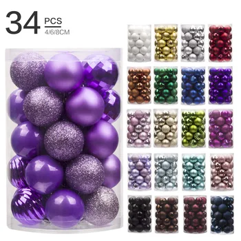 34 Christmas Ball Suits 8cm Christmas Decoration Christmas Tree Decorative Ball Special-shaped Ball
34 Christmas Ball Suits 8cm Christmas Decoration Christmas Tree Decorative Ball Special-shaped Ball