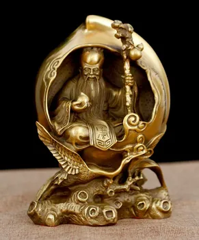 Details about 7 "Chinese Fengshui Brass Xiantao God of longevity Red-crowned crane Statue
Details about 7 "Chinese Fengshui Brass Xiantao God of longevity Red-crowned crane Statue