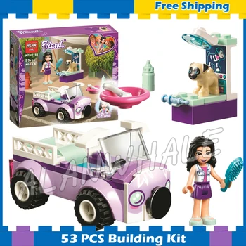 53pcs Friends Emma Mobile Vet Clinic 11194 Model Building Blocks Popular Assemble Toys Bricks Compatible With
53pcs Friends Emma Mobile Vet Clinic 11194 Model Building Blocks Popular Assemble Toys Bricks Compatible With