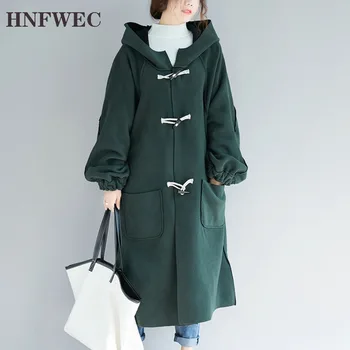 2020 Autumn Winter New Pattern Office Lady Style Loose Oversized Code Solid Color Full Sleeve Horn Button Hooded Coat S838
2020 Autumn Winter New Pattern Office Lady Style Loose Oversized Code Solid Color Full Sleeve Horn Button Hooded Coat S838