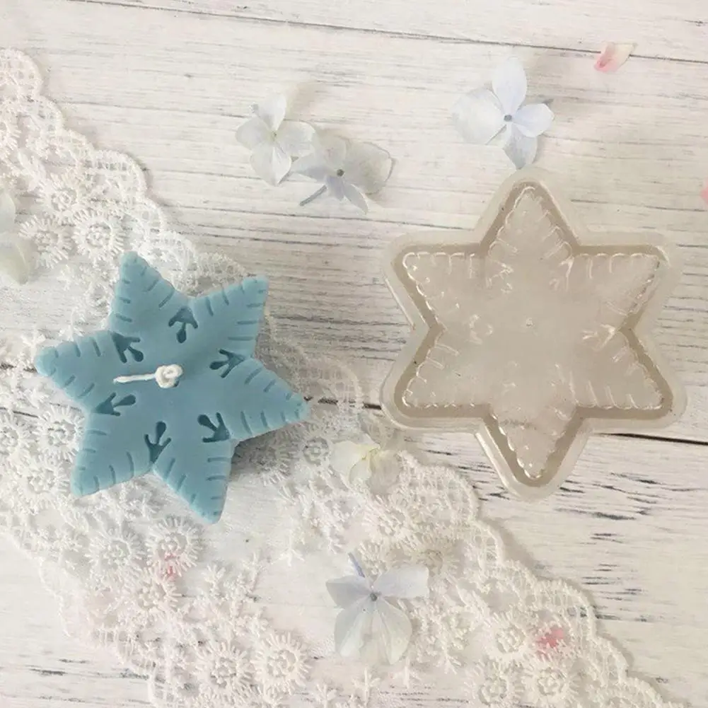 Snowflake Candle Mold Handmade DIY Crystal Epoxy Mould Silicone Mirror Pendant Coaster Concrete Molds Making Tool
Snowflake Candle Mold Handmade DIY Crystal Epoxy Mould Silicone Mirror Pendant Coaster Concrete Molds Making Tool