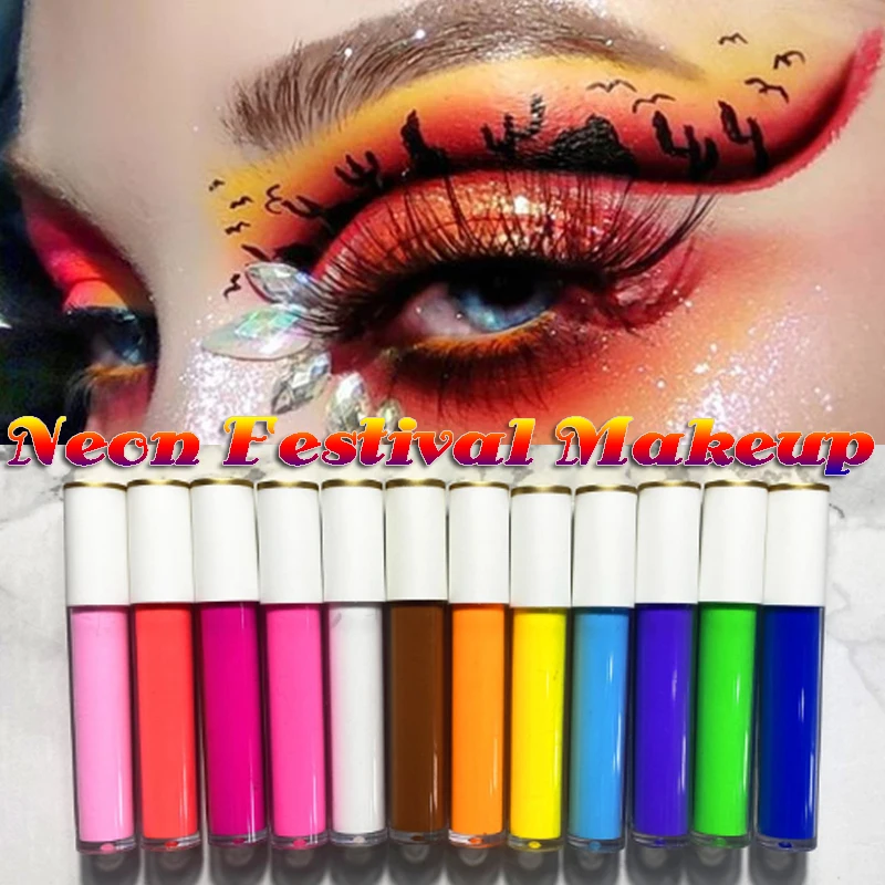 Cat Eye Liner Makeup Waterproof Neon Colorful Liquid Eyeliner Pen Make Up Comestics Long-Lasting Black Eyeliner Pencil 12 Colors
Cat Eye Liner Makeup Waterproof Neon Colorful Liquid Eyeliner Pen Make Up Comestics Long-Lasting Black Eyeliner Pencil 12 Colors