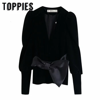 2019 Winter Black Velvet Shirt Jacket Big Bow Kimono Tops Vintage Gothic V-neck Shirts Long Sleeve
2019 Winter Black Velvet Shirt Jacket Big Bow Kimono Tops Vintage Gothic V-neck Shirts Long Sleeve