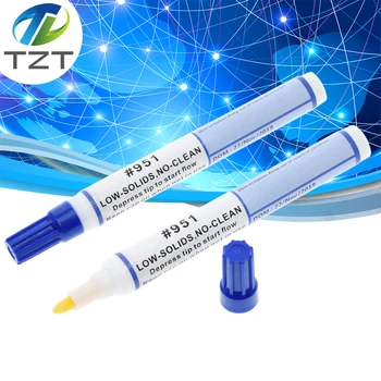 951 Soldering Flux Pen Low-solids Kester Cleaning-free Welding Pen For Solar Cell & Fpc/pcb 10ml Capacity No-clean Rosin 
951 Soldering Flux Pen Low-solids Kester Cleaning-free Welding Pen For Solar Cell & Fpc/pcb 10ml Capacity No-clean Rosin