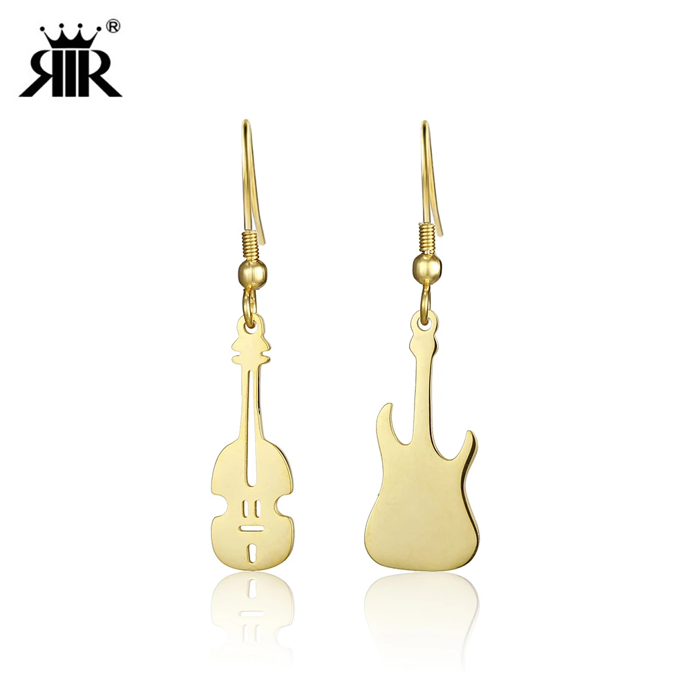 RIR Creative Guitar Musical Earrings Small Classical Guitar Rock Music Style Music Overhang Earrings Guitar Player Gifts
RIR Creative Guitar Musical Earrings Small Classical Guitar Rock Music Style Music Overhang Earrings Guitar Player Gifts