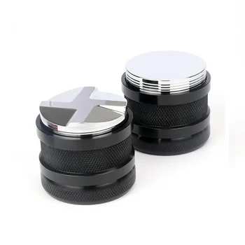 Double Coffee Tamper Multifunction Aluminum Tamper 58mm Convex Base Adjustable Four Leaves Powder Hammer Espresso Tamper
Double Coffee Tamper Multifunction Aluminum Tamper 58mm Convex Base Adjustable Four Leaves Powder Hammer Espresso Tamper