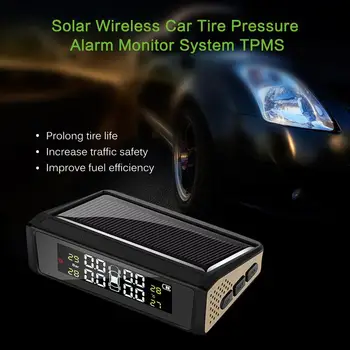 Hot Solar Powered Car Tire Pressure Alarm Monitor System TPMS LCD Display Car 4 External Sensor Temperature Alarm
Hot Solar Powered Car Tire Pressure Alarm Monitor System TPMS LCD Display Car 4 External Sensor Temperature Alarm