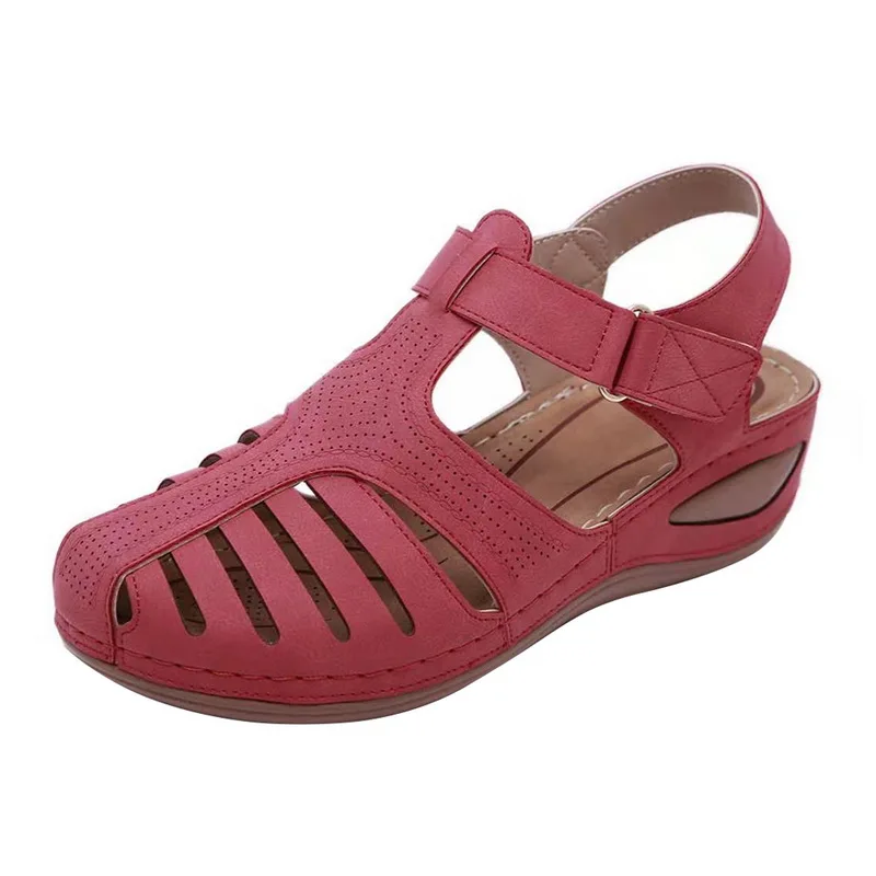 Woman Shoes 2020 Summer Leather Vintage Sandals Buckle Casual Sewing Women Retro Sandalias Female Ladies Platform Shoes 36-46
Woman Shoes 2020 Summer Leather Vintage Sandals Buckle Casual Sewing Women Retro Sandalias Female Ladies Platform Shoes 36-46