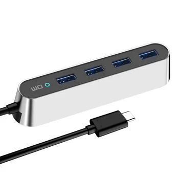 Type C to 3 port USB3.0 High speed HUB CHB028 support 1TB HDD transfer speed up to 300mb/s 120cm cable
Type C to 3 port USB3.0 High speed HUB CHB028 support 1TB HDD transfer speed up to 300mb/s 120cm cable