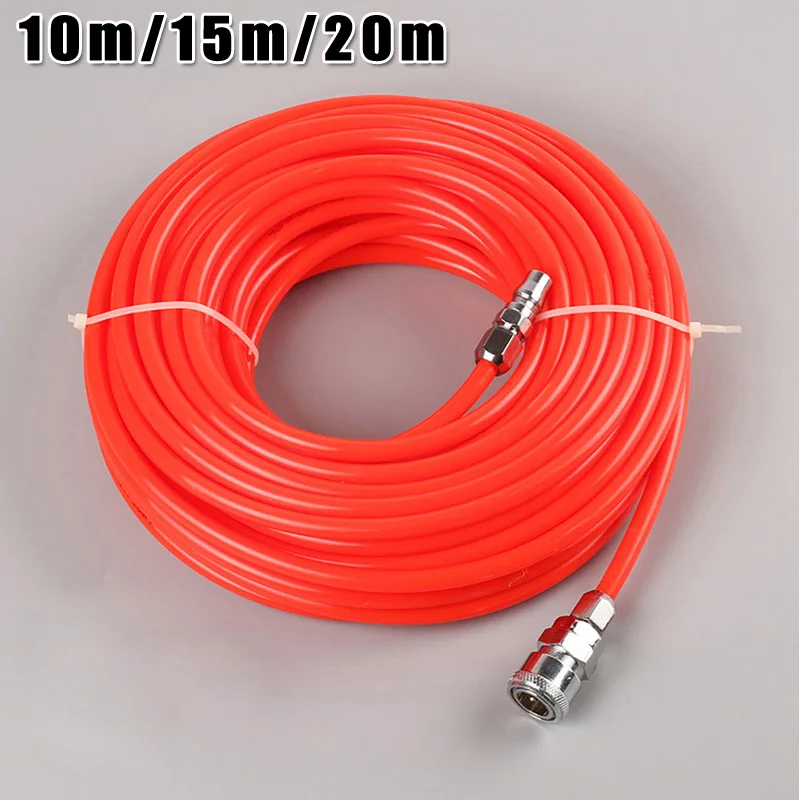 10M/15M/20M Pneumatic Pipe Air Tube Compressor Hose 5*8mm With Connector Straight Tube High Pressure Flexible PE Pipe Air Gun
10M/15M/20M Pneumatic Pipe Air Tube Compressor Hose 5*8mm With Connector Straight Tube High Pressure Flexible PE Pipe Air Gun