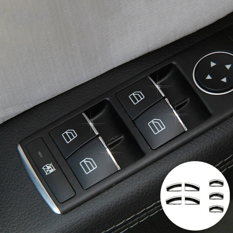 7pcs Chrome Door Lift Button Stickers For Mercedes For Benz E W212 C W204 GLK X204 ML GL W166 X166 Class Door Lift Button
7pcs Chrome Door Lift Button Stickers For Mercedes For Benz E W212 C W204 GLK X204 ML GL W166 X166 Class Door Lift Button