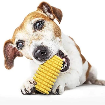 Dog Chew Toy Tooth Cleaning Chew Toy Durable Natural Rubber Brushing Stick Teeth Corn Molar Stick
Dog Chew Toy Tooth Cleaning Chew Toy Durable Natural Rubber Brushing Stick Teeth Corn Molar Stick