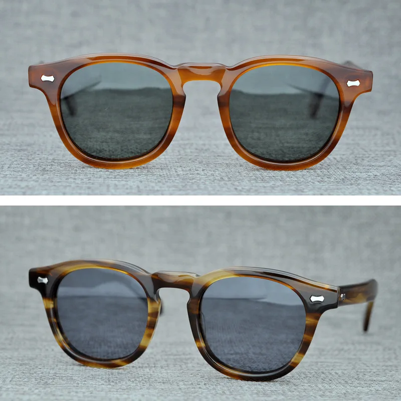 American-Style Transparent Sunglasses lemtosh Sun Glasses 1915 Candy Color Panel Rivet Goggles Johnny Depp
American-Style Transparent Sunglasses lemtosh Sun Glasses 1915 Candy Color Panel Rivet Goggles Johnny Depp