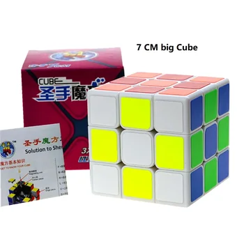 7cm New ShengShou Legend 3x3x3 Magic Cube Big Size 3x3x3 Magic Cube 3Layers Speed Cube Professional Puzzle Toys For Children 
7cm New ShengShou Legend 3x3x3 Magic Cube Big Size 3x3x3 Magic Cube 3Layers Speed Cube Professional Puzzle Toys For Children