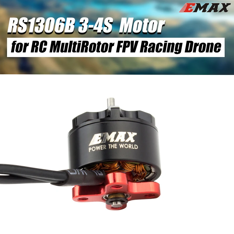 EMAX 1306B RS1306B 2700KV/4000KV Brushless Motor 3-4S Version 2 for RC MultiRotor FPV Racing Drone Spare Part
EMAX 1306B RS1306B 2700KV/4000KV Brushless Motor 3-4S Version 2 for RC MultiRotor FPV Racing Drone Spare Part