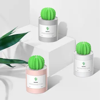 USB Power Cute Cactus Essential Oil Diffuser Aromatherapy Night Light Fine Fog Humidifier Household Room Decor Car Accessory
USB Power Cute Cactus Essential Oil Diffuser Aromatherapy Night Light Fine Fog Humidifier Household Room Decor Car Accessory