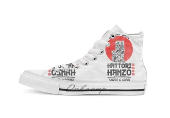 Hattori Hanzo breathable Casual High Top lace-up Canvas shoes sneakers Drop shipping
Hattori Hanzo breathable Casual High Top lace-up Canvas shoes sneakers Drop shipping
