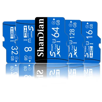 Shandian High quality Micro SD Card 4GB 8GB 16GB 32GB 64GB 128GB Memory Card TF Card Free SD Adapter retail package
Shandian High quality Micro SD Card 4GB 8GB 16GB 32GB 64GB 128GB Memory Card TF Card Free SD Adapter retail package